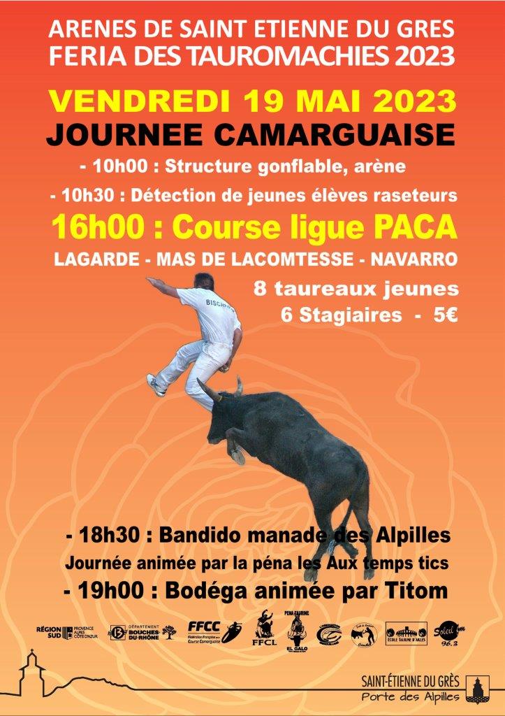 4ème Feria des Tauromachies journée camarguaise Saint Étienne Du