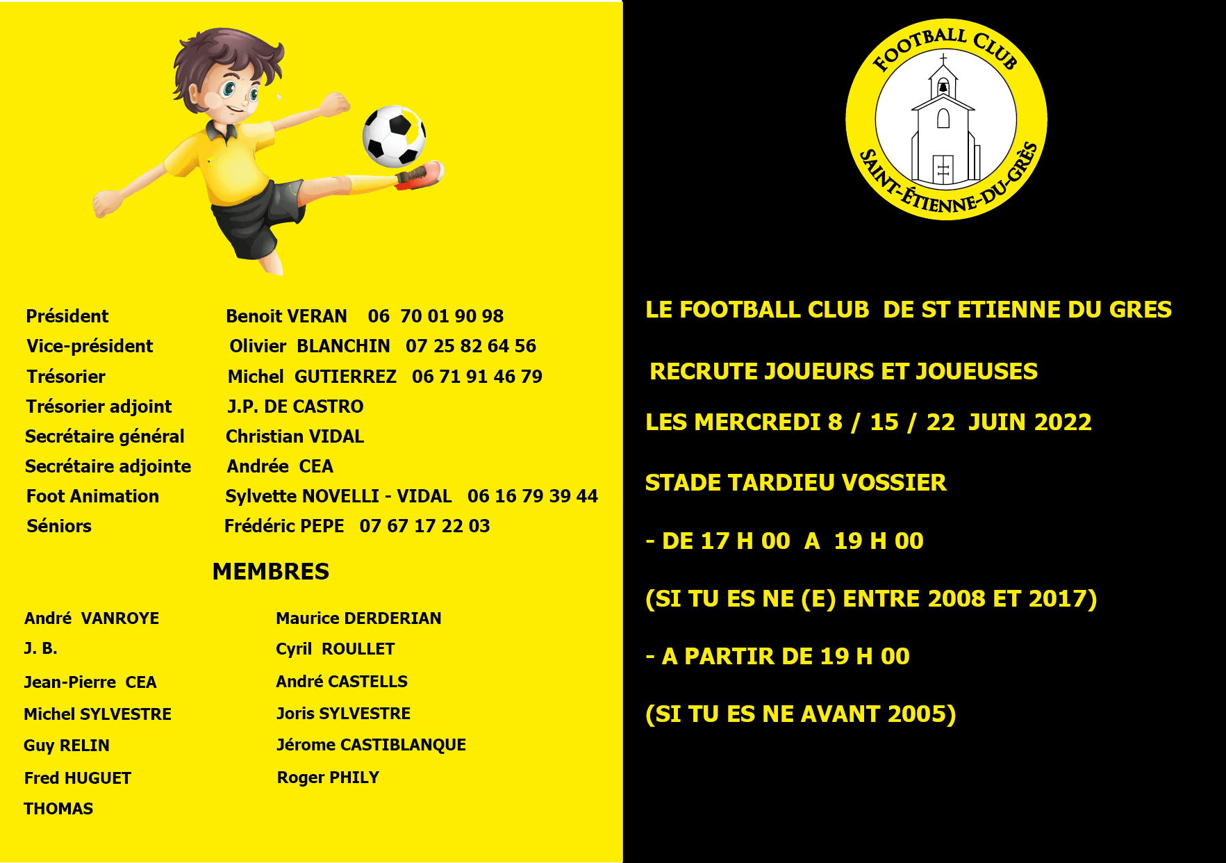 Football Club StEtienne du Grès SaintÉtienne Du Grès SaintÉtienne