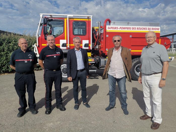 Un Nouveau Camion Pour Les Pompiers Saint Étienne Du Grès Saint